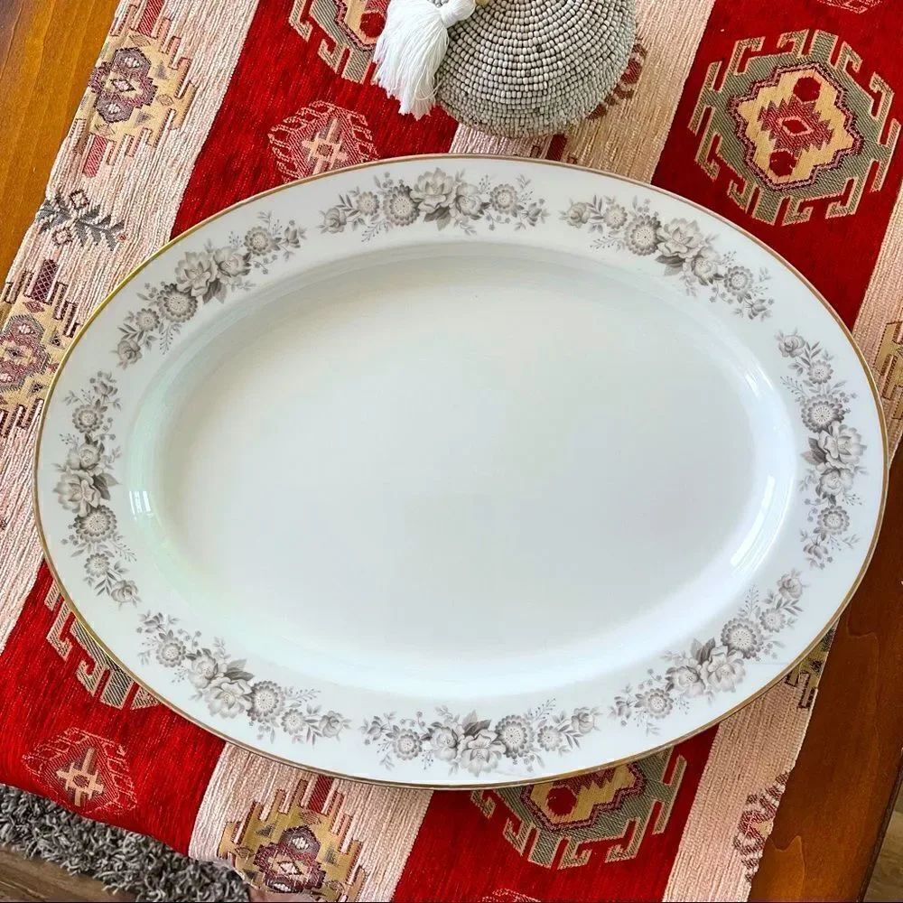 Noritake Ivory China Rare 7564 Virginia Platter